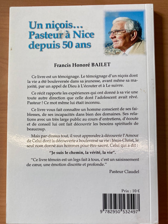 Un niçois...Pasteur à Nice depuis 50 ans