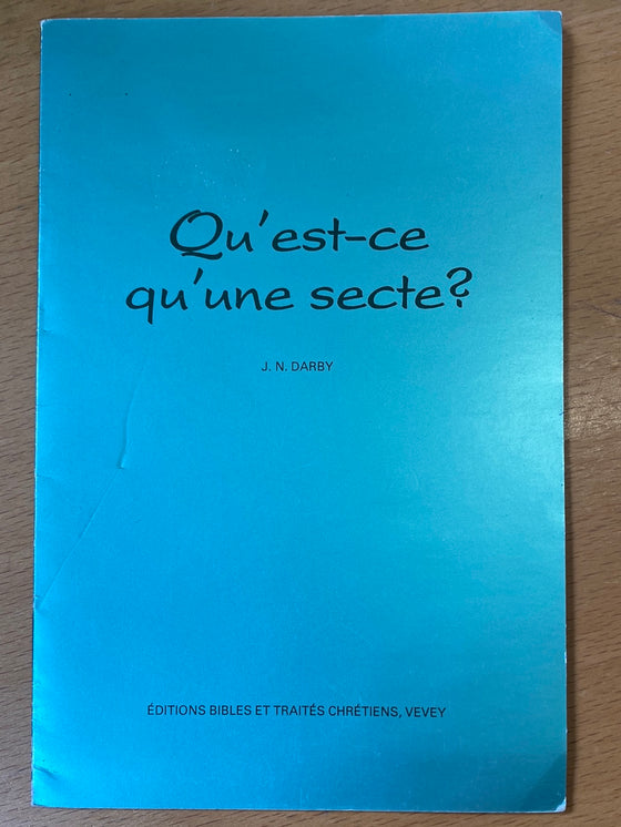 Qu'est-ce qu'une secte?