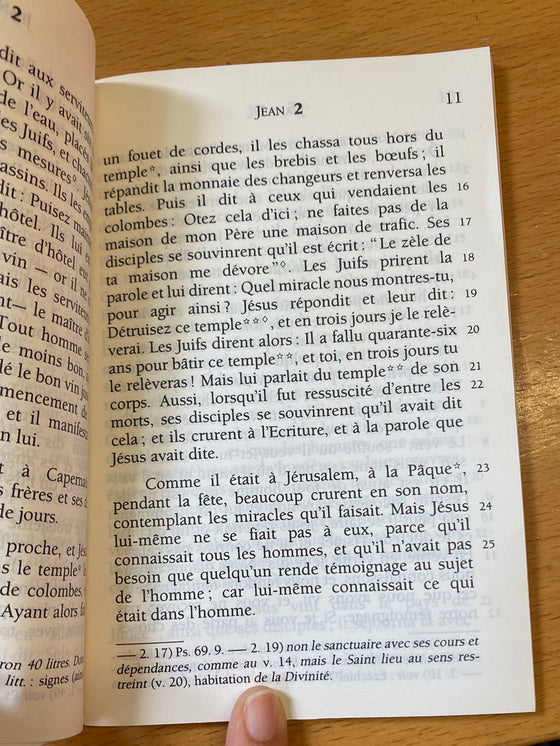 Evangile selon Jean [BIBLE ET PUBLICATION CHRETIENNE]