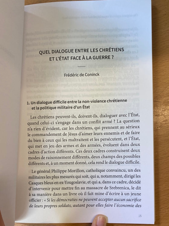 On n'aime "guerre" que la paix... Qu'en disent les Eglises pacifistes?