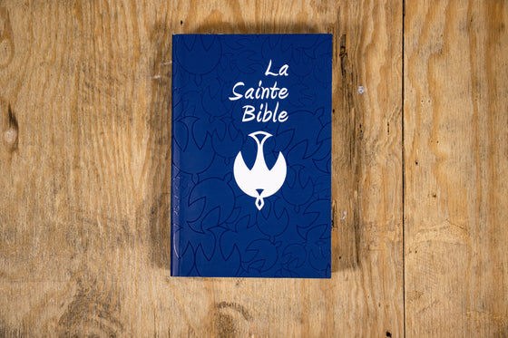 Bible Colombe bleue souple