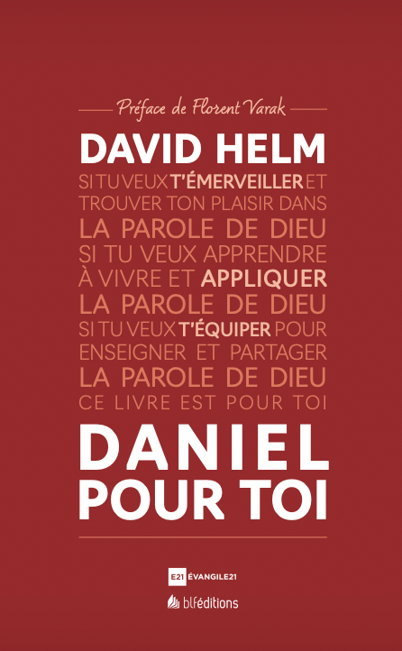 Daniel pour toi (version reliée)