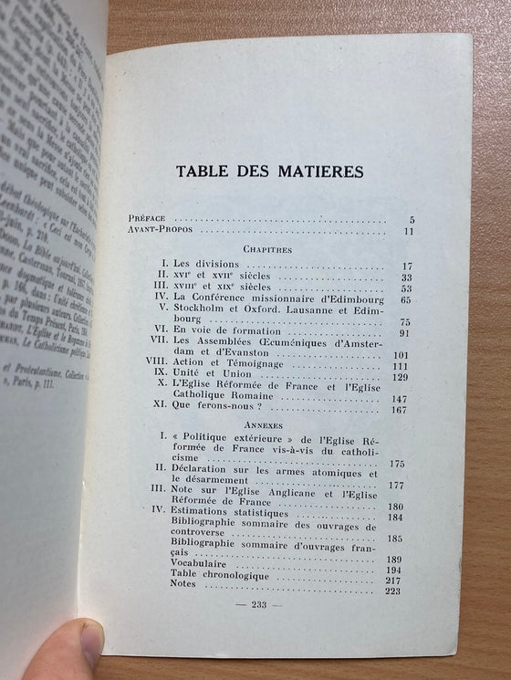 Brève histoire de l'oecuménisme