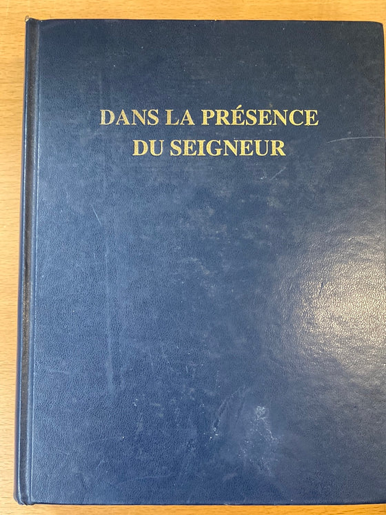 Dans la présence du Seigneur (grand format, partitions)