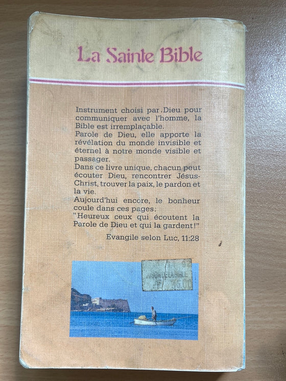 La Sainte Bible (abîmé)