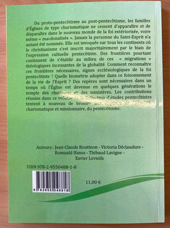 Collection d'études pentecôtistes n.3: Charismes et spiritualité pentecôtiste (2)