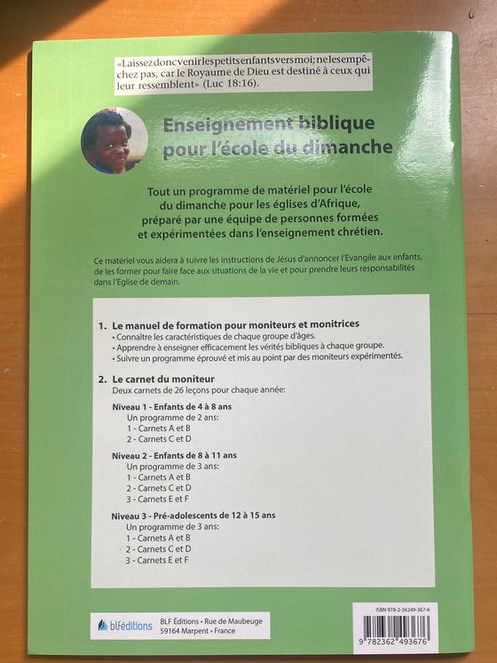 Jésus me sauve, niveau 2 carnet C (carnet pour le moniteur)