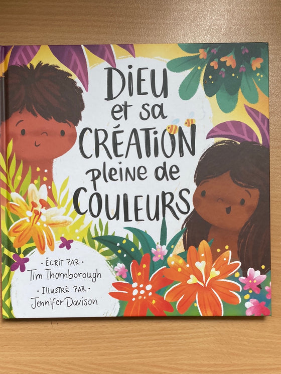 Dieu et sa création pleine de couleurs