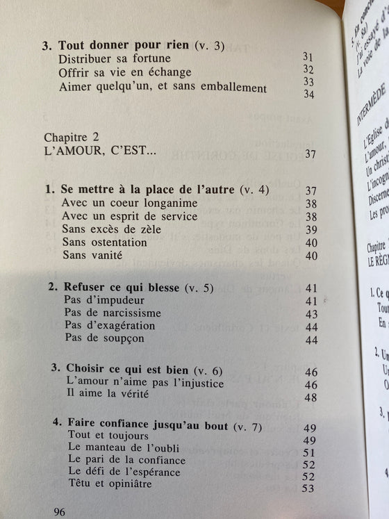 L'hymne à l'amour