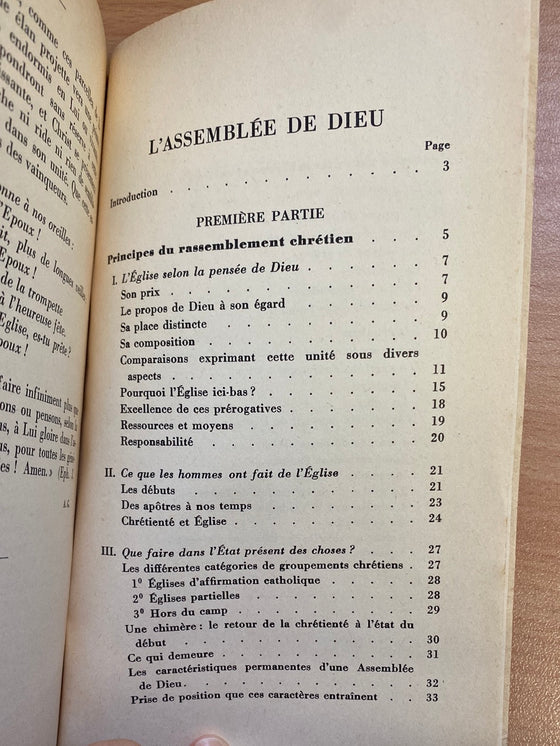 L'assemblée de Dieu