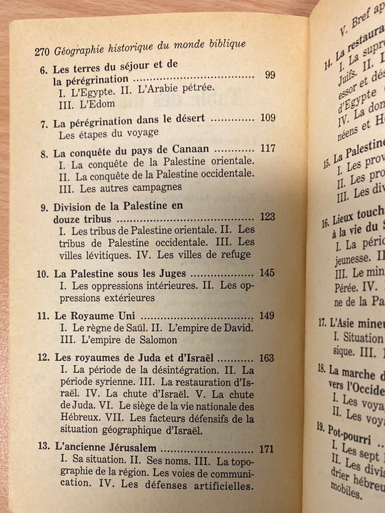 Géographie historique du monde biblique