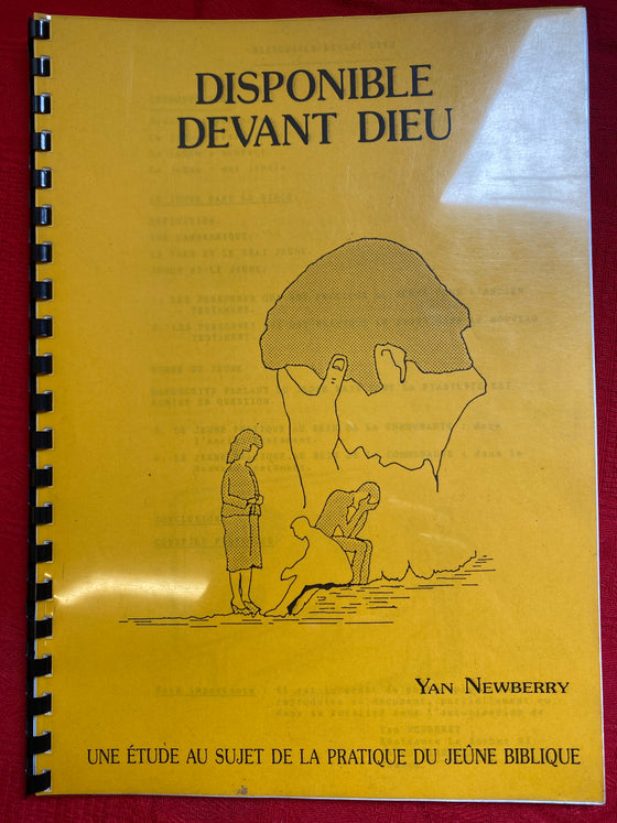 Disponible devant Dieu (ancienne édition)