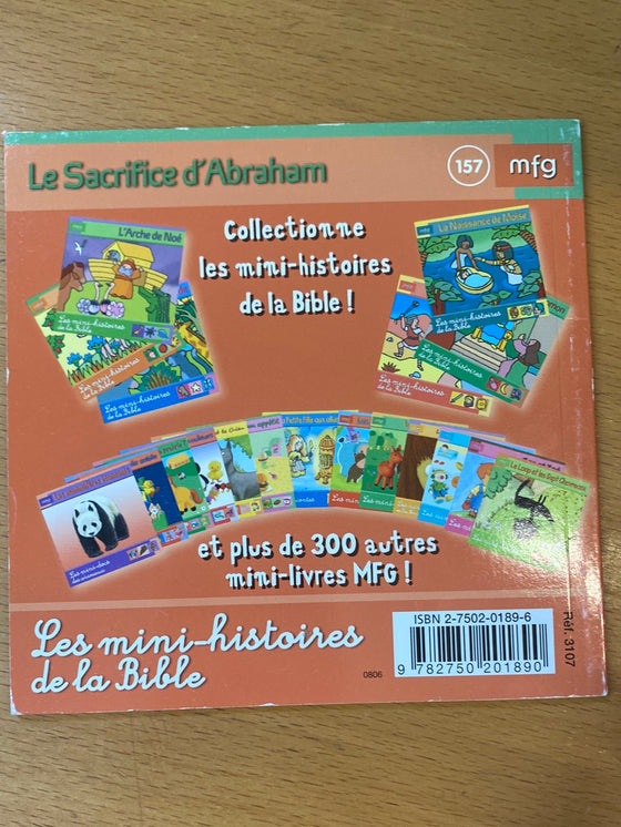 Le sacrifice d'Abraham - Les mini-histoires de la Bible