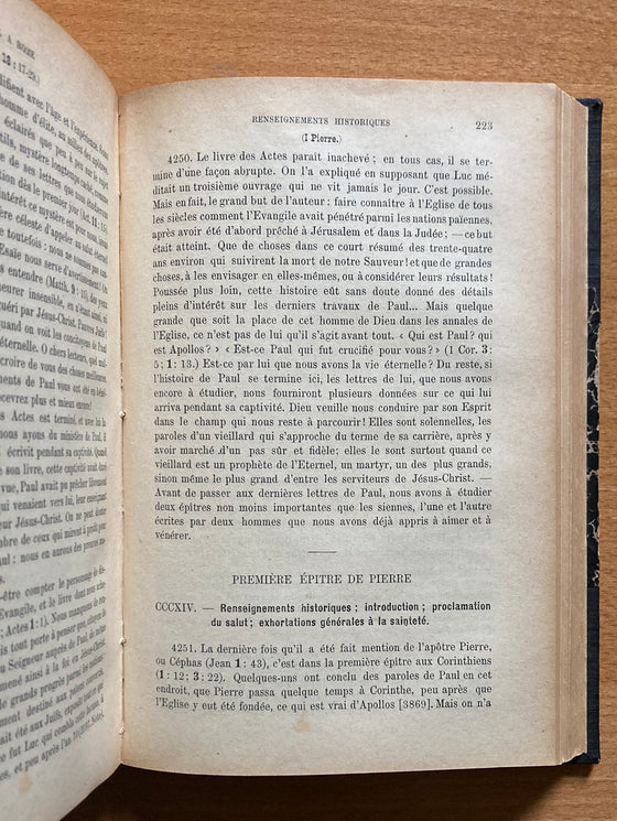 Etudes élémentaires et progressives de la Parole de Dieu Vol. 1 (Nouveau Testament)