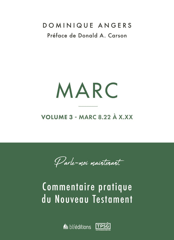 Parle-moi maintenant par Marc - Volume 3