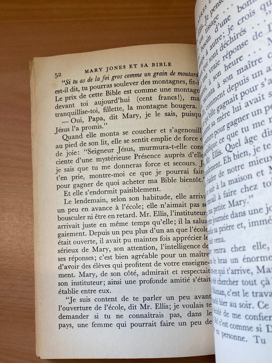 Mary Jones et sa Bible (livre rare)