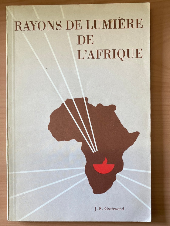 Rayons de lumière de l'Afrique