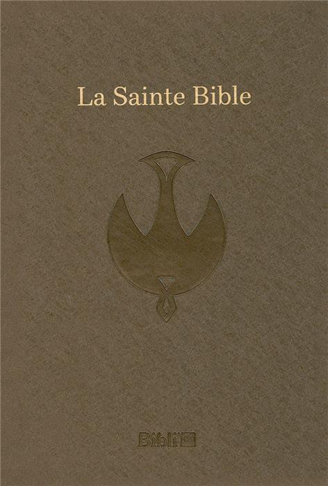 Bible Colombe Bronze souple