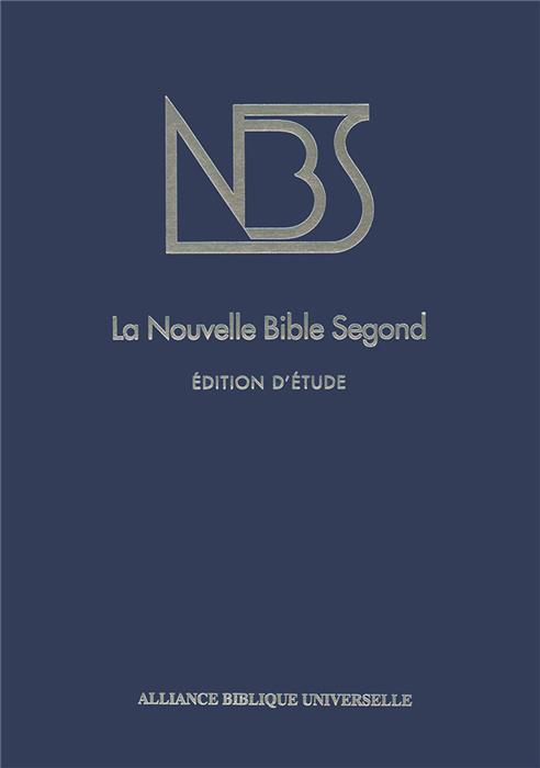 Bible d´étude NBS Bleue nuit ou verte rigide