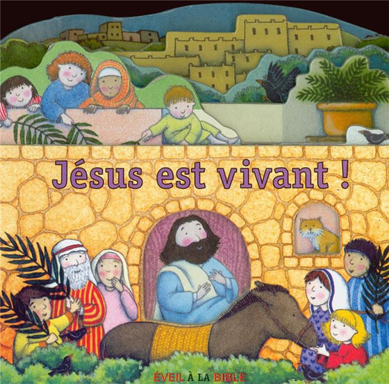 Jésus est vivant - livre cartonné