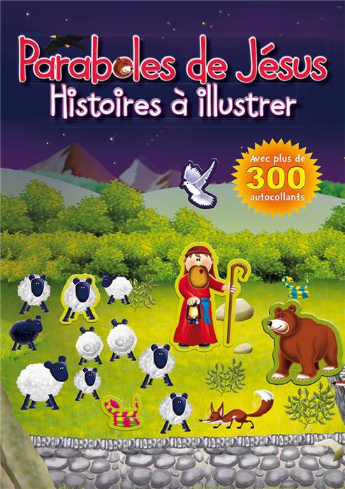 Paraboles de Jésus, histoires à illustrer (stickers manquants)