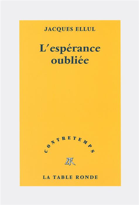 L'espérance oubliée