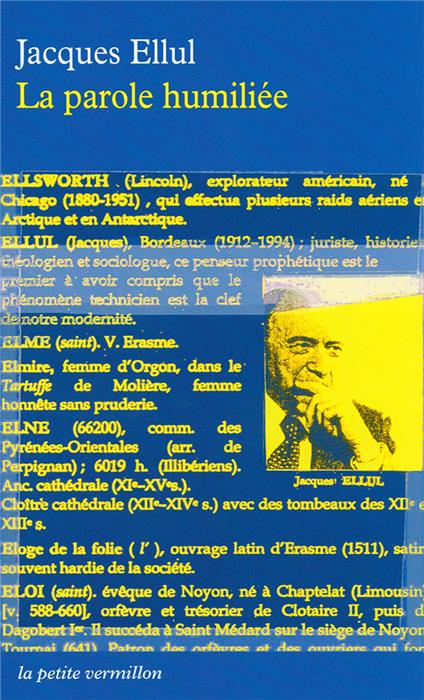 La parole humiliée