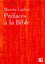 Préfaces à la Bible