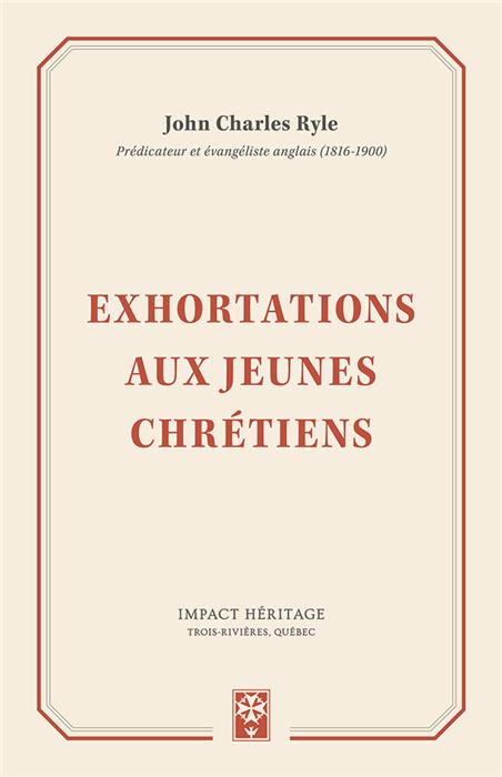 Exhortations aux jeunes chrétiens
