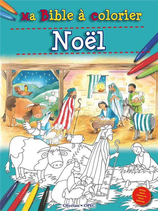 Noël. Ma Bible à colorier