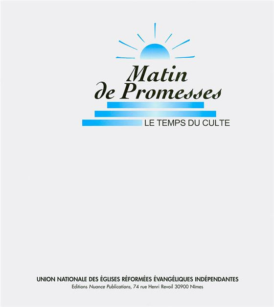 Matin de promesses