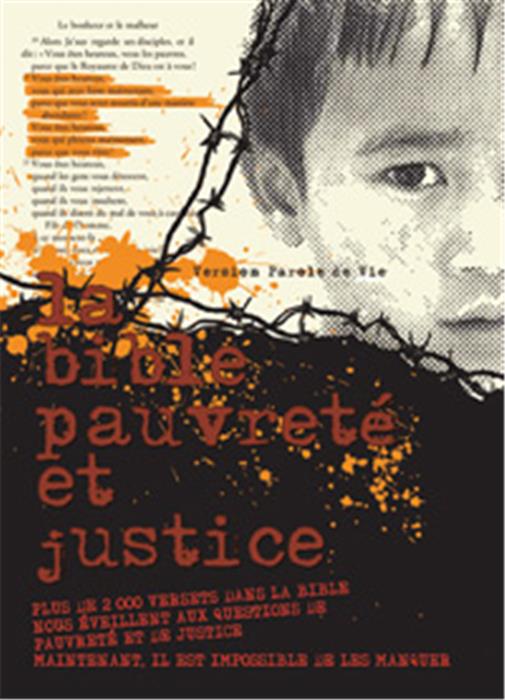 Bible PDV (Parole de vie) Pauvreté et Justice