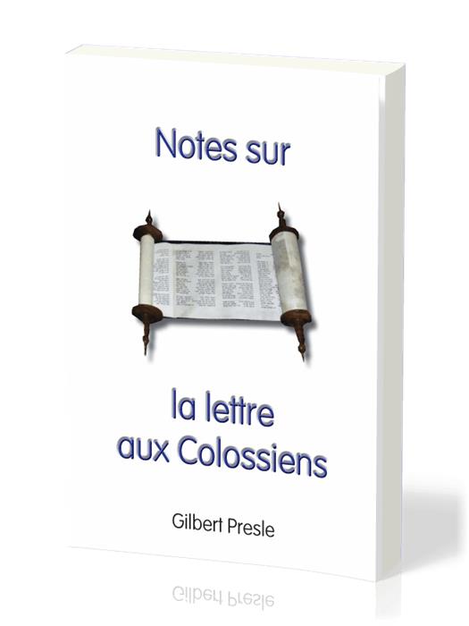 Notes sur la lettre aux Colossiens