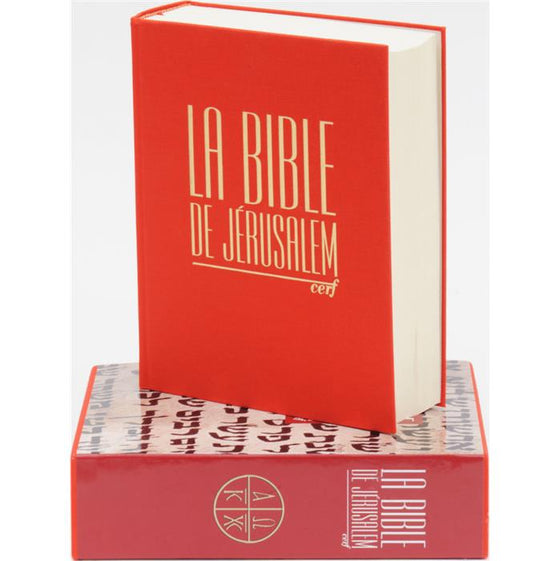 Bible de Jérusalem, major, rouge