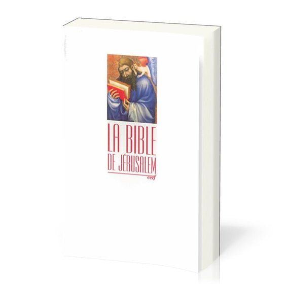 Bible de Jérusalem, de poche, illustrée peinture, brochée