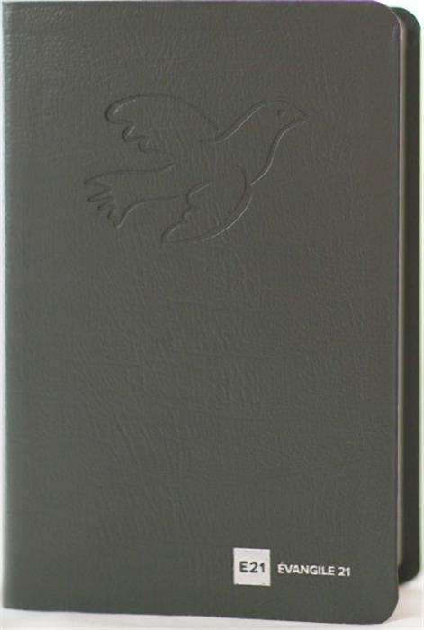 Bible à la Colombe Segond 1978, grise, interfoliée