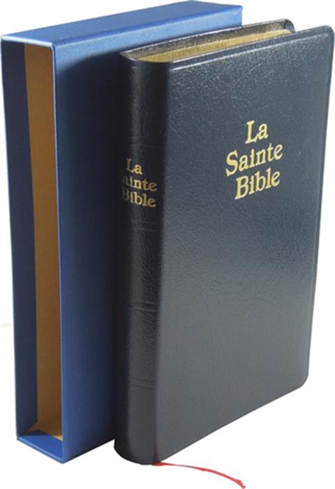 Bible Darby, petit format, bleue