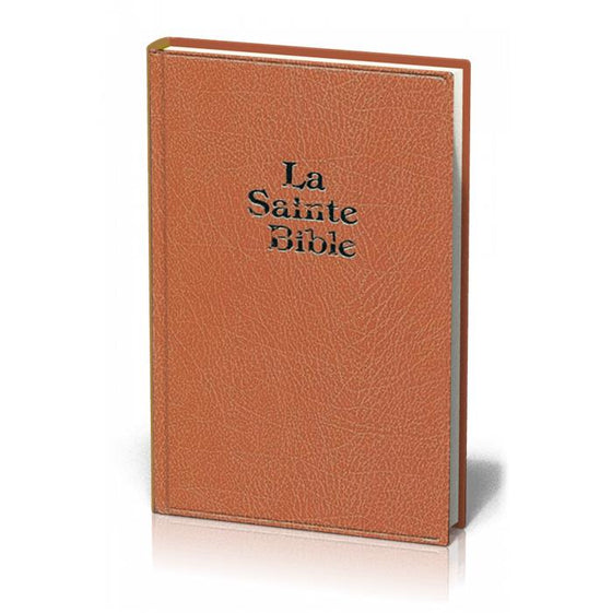 Bible Darby, grand format, brun clair