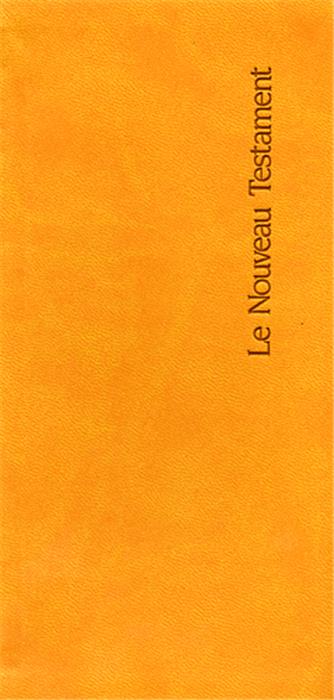 Nouveau Testament Darby révisé, de poche, marron clair