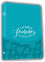 Bible Segond 1910 Femmes à son écoute Turquoise souple avec relief fleurs