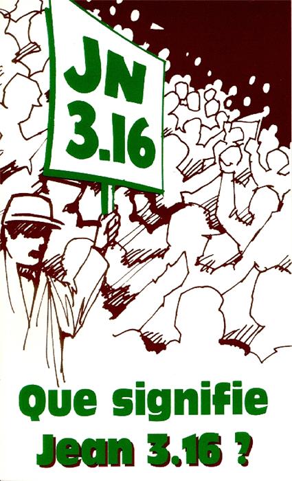 Que signifie Jean 3.16