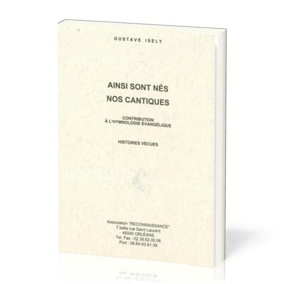 Ainsi sont nés nos cantiques