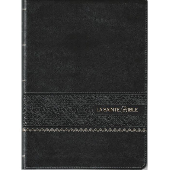 Bible Segond 1910 gros caractères noire