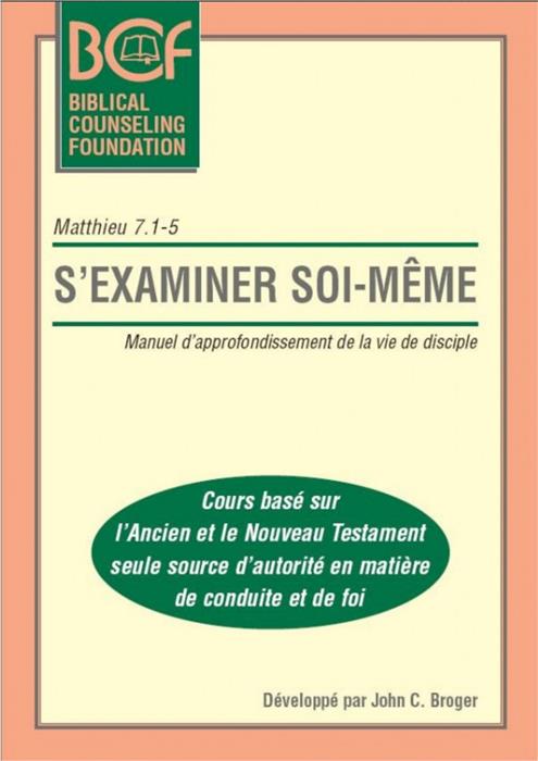 S'examiner soi-même