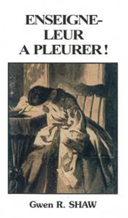 Enseigne-leur à pleurer