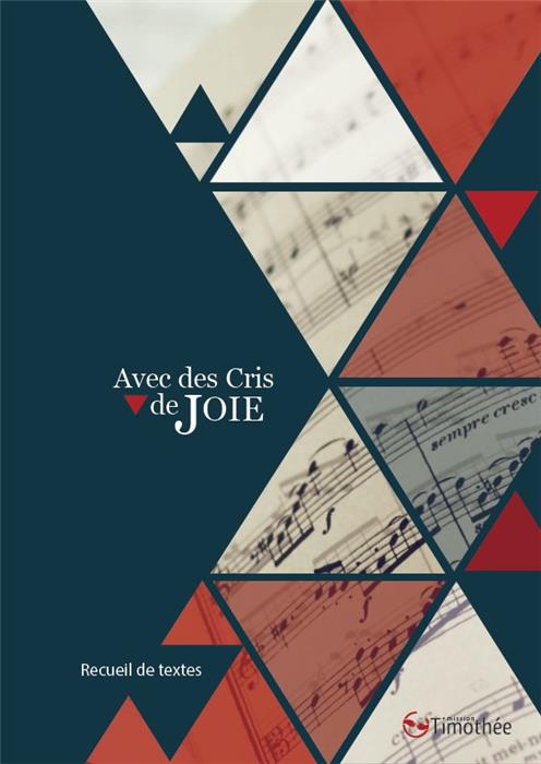 Avec des cris de joie - Cantiques sans partitions