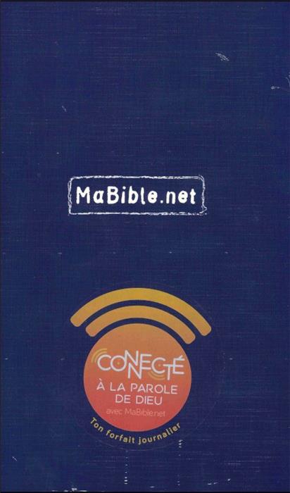 MaBible.net Bible Segond 21 Bleue marine souple
