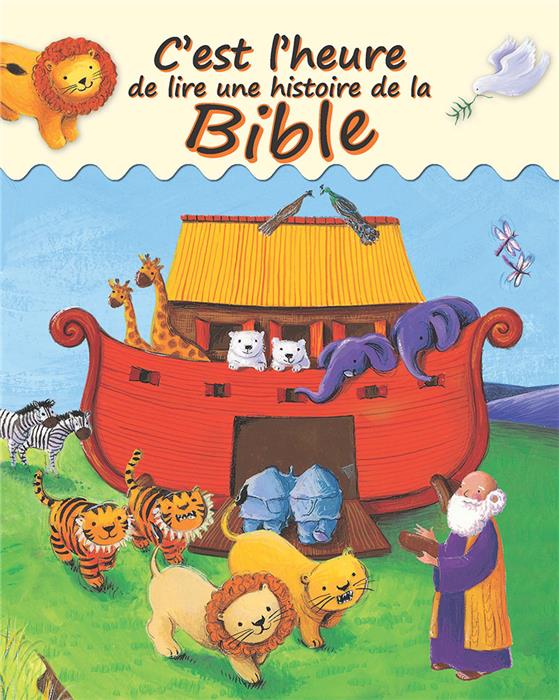 C´est l´heure de lire une histoire de la Bible