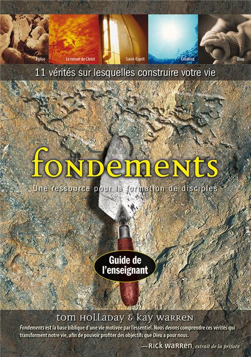 Fondements, guide de l'enseignant