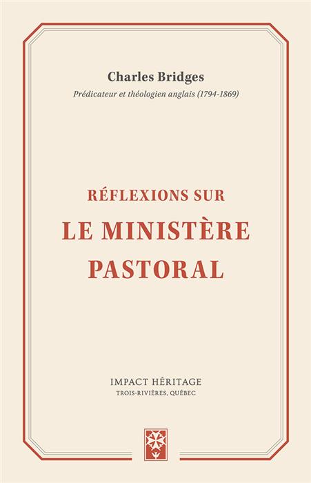 Réflexions sur le ministère pastoral